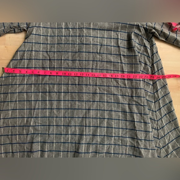 Indie Designer Plaid Dress or Long Top.Fits Many Sizes! - Picture 8 of 9